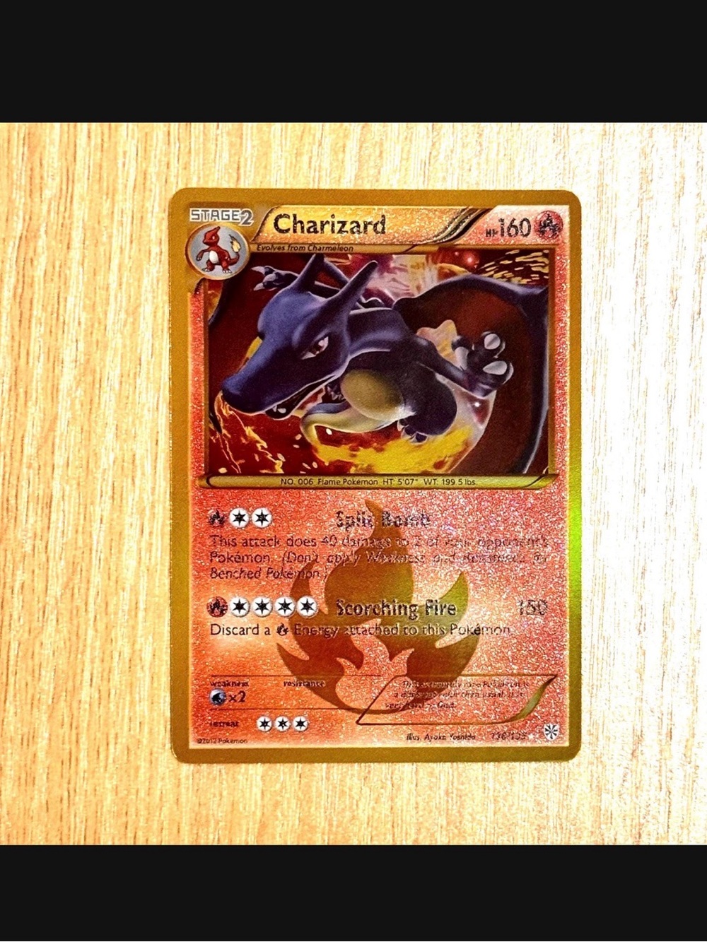 Charizard plasma storm custom